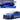 2020 Ford Mustang Shelby GT500 Blue Metallic with White Stripes "Special Edition" 1/18 Diecast Model Car by Maisto