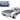 1965 Chevrolet Corvette Silver "Special Edition" 1/18 Diecast Model Car by Maisto