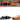 Dom's Dodge Charger R/T Black and Brian's Toyota Supra Orange Set of 2 pieces "Fast & Furious" Series 1/32 Diecast Model Cars by Jada