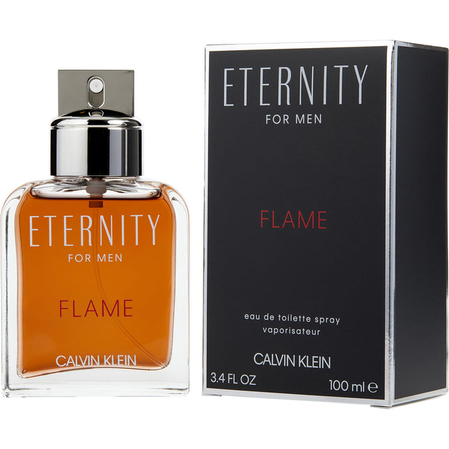 ETERNITY FLAME by Calvin Klein - EDT SPRAY 3.4 OZ - Men