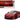 McLaren 720S RHD (Right Hand Drive) Candy Red with Black Top "Hyper-Spec" Series 1/24 Diecast Model Car by Jada