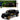 2020 Jeep Gladiator Pickup Truck "B&M" Black with Graphics with Extra Wheels "Just Trucks" Series 1/24 Diecast Model Car by Jada