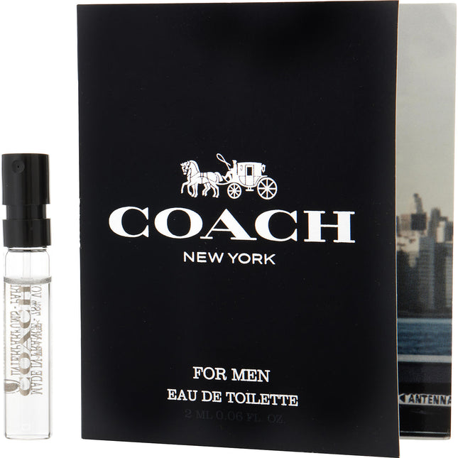 COACH FOR MEN by Coach - EDT SPRAY VIAL ON CARD - Men