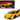 Lamborghini Gallardo Superleggera Yellow with Black Stripes "Fast & Furious" Movie 1/24 Diecast Model Car by Jada