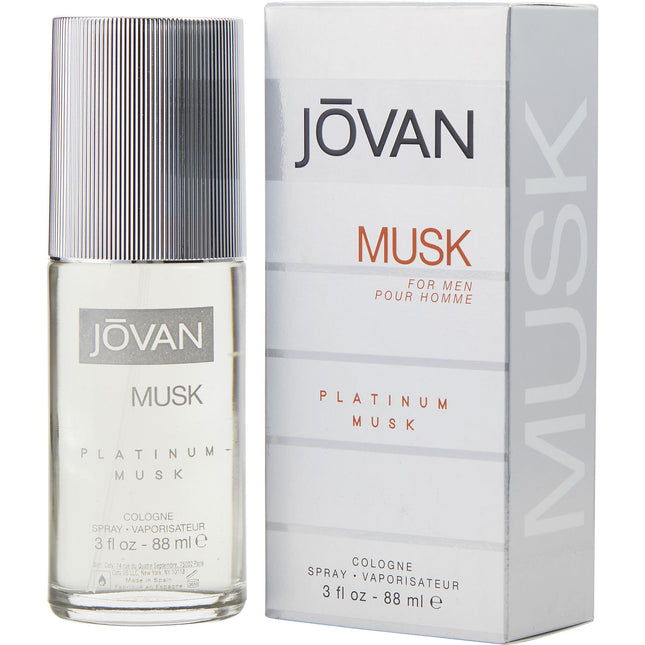 JOVAN MUSK by Jovan - COLOGNE SPRAY 3 OZ (PLATINUM EDITION) - Men