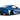 2020 Toyota Supra Blue with Graphics and Max Sterling Diecast Figurine "Robotech" "Hollywood Rides" Series 1/24 Diecast Model Car by Jada