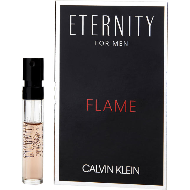 ETERNITY FLAME by Calvin Klein - EDT SPRAY VIAL - Men