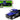 1956 Ford F-100 Pickup Truck Black and Blue Metallic with Ford Graphics "Just Trucks" Series 1/24 Diecast Model Car by Jada