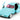 1966 Chevrolet Corvette Light Blue with Pink Tinted Windows "Pink Slips" Series 1/32 Diecast Model Car by Jada