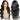 Wig for women European and American medium-parted long curly hair African black large wave chemical fiber full headgear wig