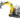 Wacker Neuson ET65 Track Excavator Yellow and Gray 1/50 Diecast Model by Siku