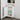 White Bathroom Cabinet Triangle Corner Storage Cabinet with Adjustable Shelf Modern Style MDF Board