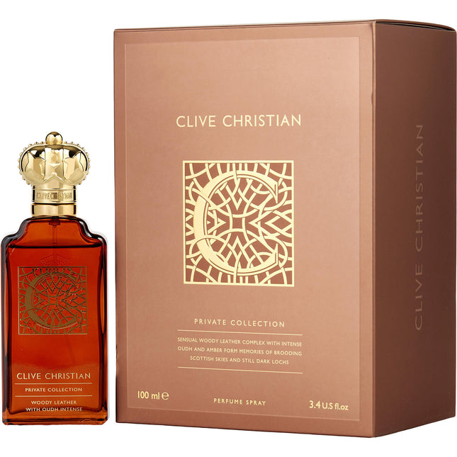 CLIVE CHRISTIAN C WOODY LEATHER by Clive Christian - PERFUME SPRAY 3.4 OZ (PRIVATE COLLECTION) - Men