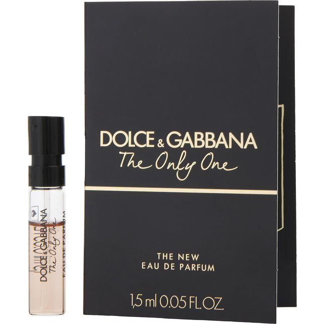 THE ONLY ONE by Dolce & Gabbana - EAU DE PARFUM SPRAY VIAL ON CARD - Women