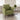 Barrel Chair, modern style chair, fabric armchair, club chair, solid wood leg cushion armchair, olive green waist pillow