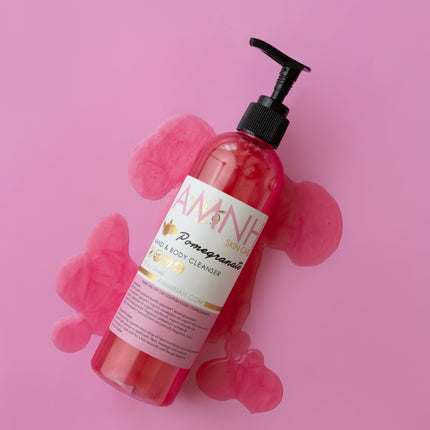 "Pomegranate" Hand & Body Cleanser by AMINNAH