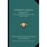 Lessing's Emilia Galotti: With An Introduction And Notes (1895)