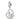 Mother's Day heart-shaped blessing pendant birthday gift DIY jewelry accessories