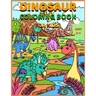 Dinosaur Coloring Book for Kids Ages 3-6: Jumbo Kids Coloring Book With Dinosaur Facts, 100 pages, 8.5x11