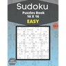 Sudoku easy Puzzles 16 X 16 - volume 5: 100 easy Sudoku 16 X 16 Puzzles book for adults with Solutions - Large Print - One Puzzle Per Page (Volume 5)