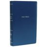 NKJV, Gift and Award Bible, Leather-Look, Blue, Red Letter Edition