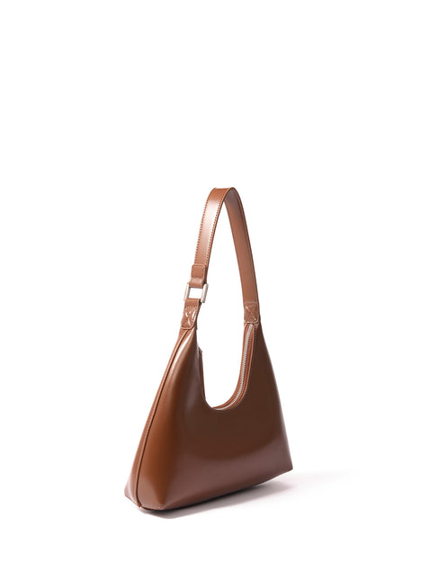 Alexia Bag in Smooth Leather, Caramel by Bob Oré