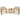 3 Pieces Patio PE Wicker Conversation Set with Acacia Wood Frame and Cushions-Beige