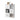 3-Tier Bookcase with Anti-toppling Device for Living Room-White