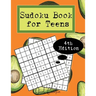 Sudoku Book For Teens 4th Edition: Easy to Medium Sudoku Puzzles Including 330 Sudoku Puzzles with Solutions, Avocado Edition, Great Gift for Teens or