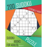 200 Sudoku Extremely Hard: Extremely Hard Sudoku Puzzle Books for Adults With Solutions