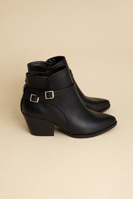 Ankle Buckle Boots by BlakWardrob
