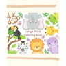 Large Print Coloring Book: An Adult Coloring Book with Fun, Easy, and Relaxing Coloring Pages for alphabet and Animal Lovers