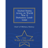United States Army in World War II Statistics: Lend-Lease - War College Series