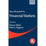 New Research in Financial Markets