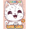 Cute Cats Coloring Book: Volume 3