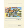 Vintage Lined Notebook Greetings from Indian River, Florida