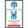 Apostolic Finances for Students