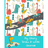 My Story Draw & Write Journal: Dino Racers Primary Notebook for Boys & Girls, Grades K-2, Half Picture Space & Half Handwriting Practice Lines. Handy