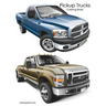 Pickup Trucks Coloring Book