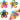 4-Pack: Effacera Pop Fidget Spinner Toys