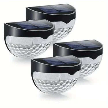 4-Pack: Solar Fence Lights Solar Deck Lights