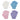 4-Pairs: Exfoliating Gloves - Premium Scrub Wash Mitt for Bath or Shower