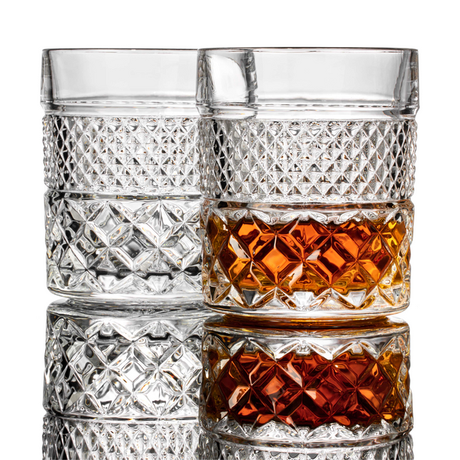 The Privilege Collection - Admiral Glasses by R.O.C.K.S. Whiskey Chilling Stones