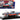 1971 Plymouth Barracuda 440 Pearl White with Blue and Red Stripes and Black Top Limited Edition to 6550 pieces Worldwide 1/24 Diecast Model Car by M2 Machines