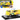 1960 Volkswagen Delivery Van Yellow with Bright White Top and Flower Graphics "Hurst Power Flowers" Limited Edition to 6550 pieces Worldwide 1/24 Diecast Model Car by M2 Machines