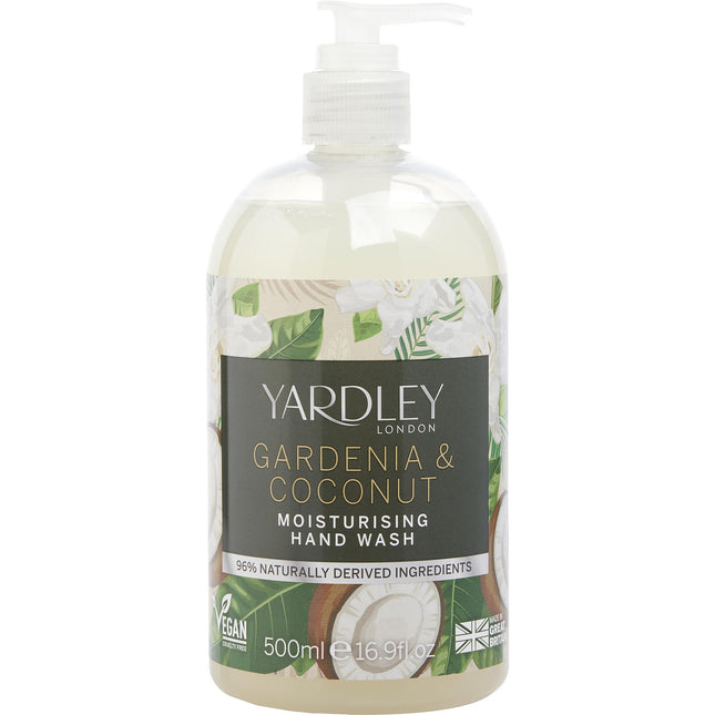 YARDLEY GARDENIA & COCONUT by Yardley - HAND WASH 16.9 OZ - Women