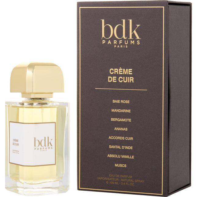 BDK CREME DE CUIR by BDK Parfums - EAU DE PARFUM SPRAY 3.4 OZ - Unisex