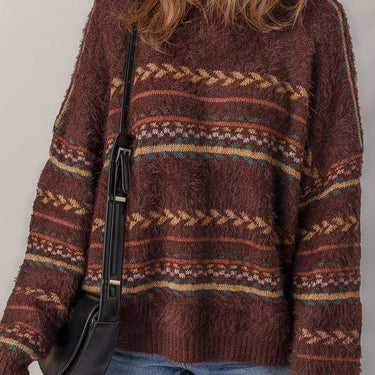Madison Knitted Drop Shoulder Sweater
