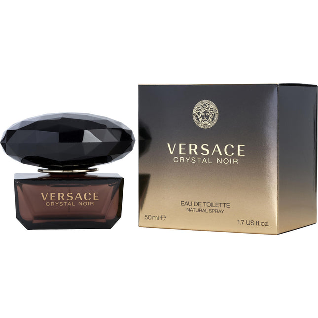 VERSACE CRYSTAL NOIR by Gianni Versace - EDT SPRAY 1.7 OZ (NEW PACKAGING) - Women