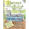 Horses Being Silly Coloring Book